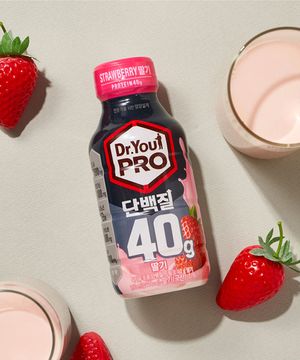 [초고함량 단백질] 닥터유프로 단백질드링크 40g 딸기 (350ml) x 20개