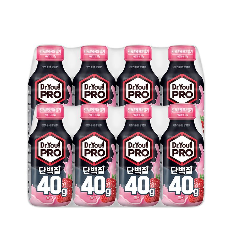 닥터유프로 단백질드링크 40g 딸기 (350ml) x 8개