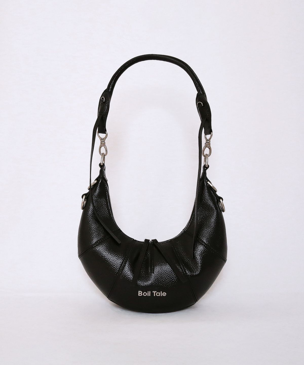 보일테일(BOIL TALE) 니콜 백 (GLOSSY BLACK)