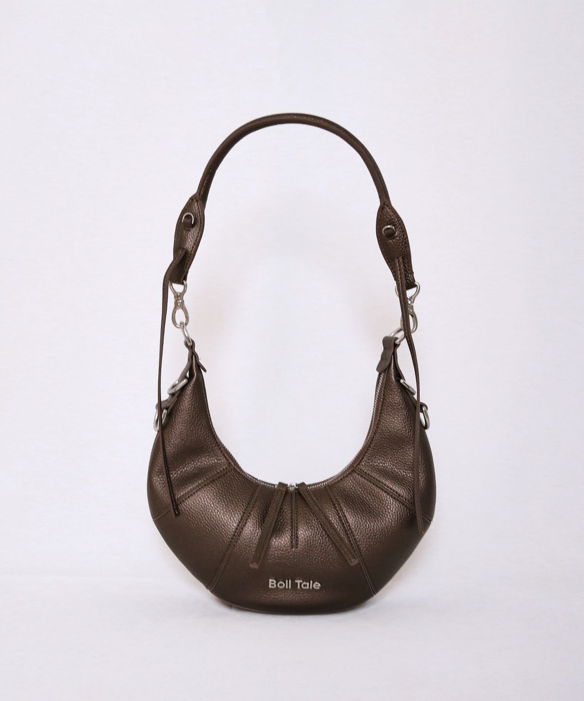 보일테일(BOIL TALE) 니콜 백 (GLOSSY BROWN)