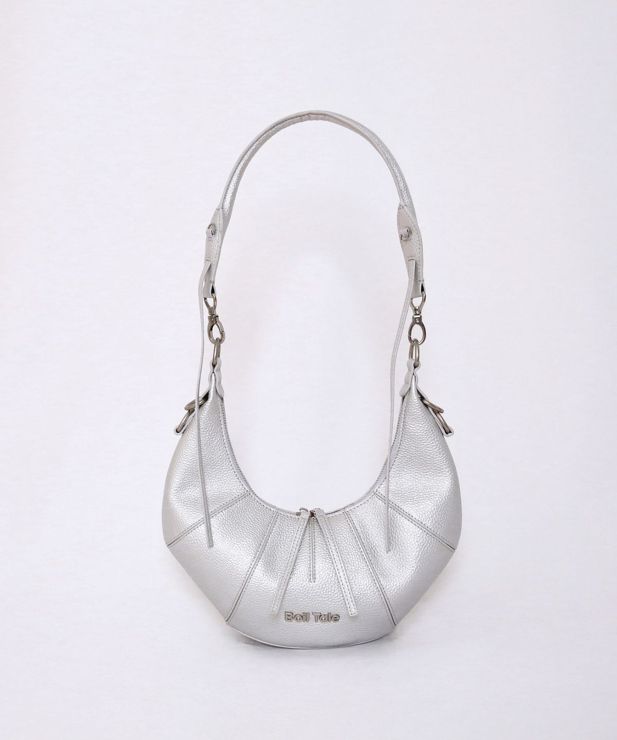 보일테일(BOIL TALE) 니콜 백 (GLOSSY SILVER)
