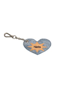 Solia Keyring / Orange Denim