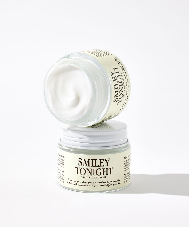 스마일리 투나잇 달팽이 누트리 크림 50g 2개