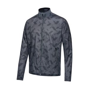 컨커브 3D 그래픽 윈드브레이커 바람막이 자켓 - 랩 그라파이트 (남성용)