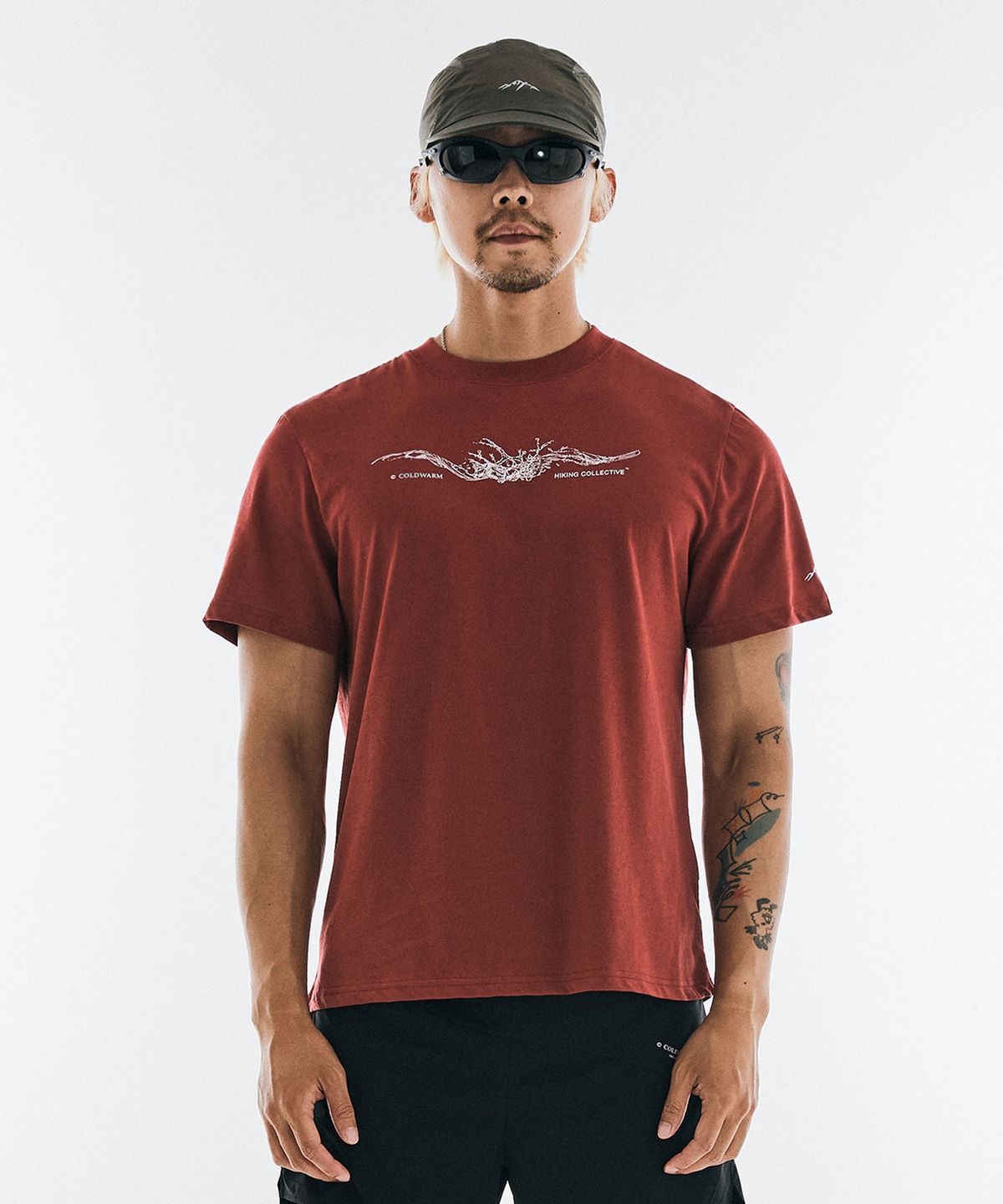 콜드웜(COLDWARM) Splash Air T-Shirt (Red)
