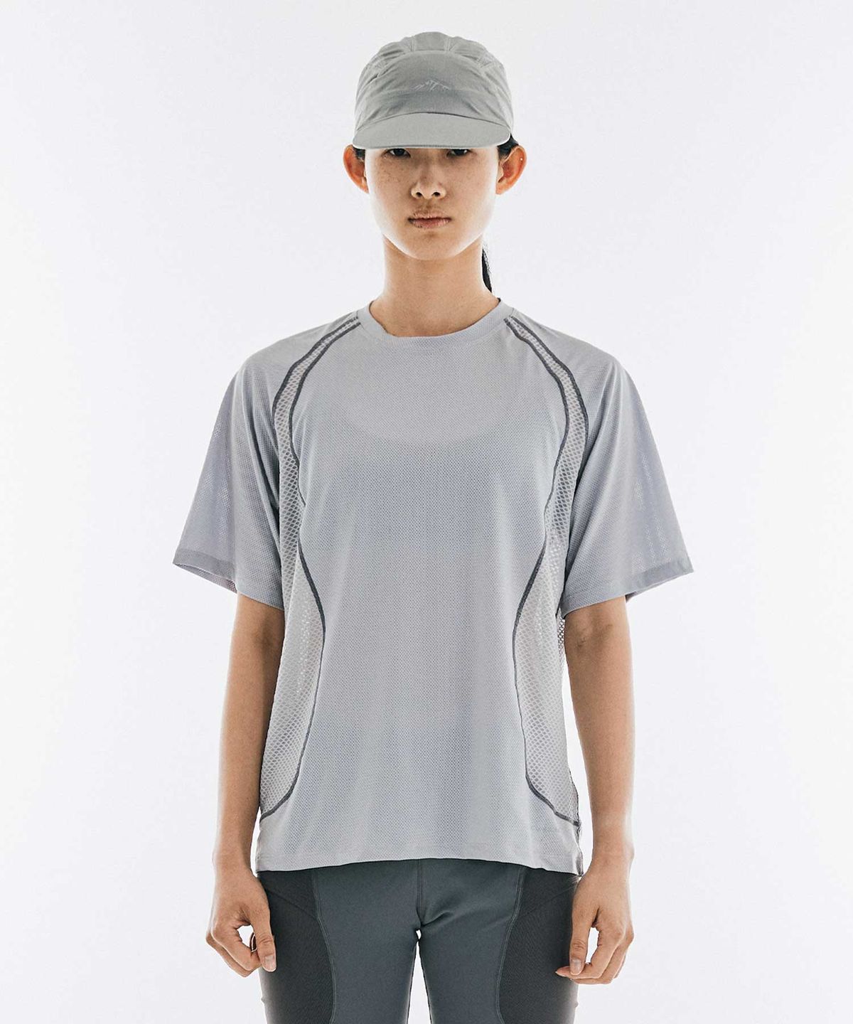 콜드웜(COLDWARM) Dry Core T-Shirt (Grey) -Women-