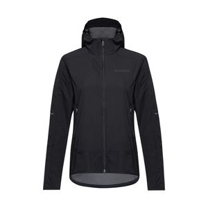 펀플로우 후드 윈드브레이커 바람막이 자켓 우먼 - 블랙 (여성용)