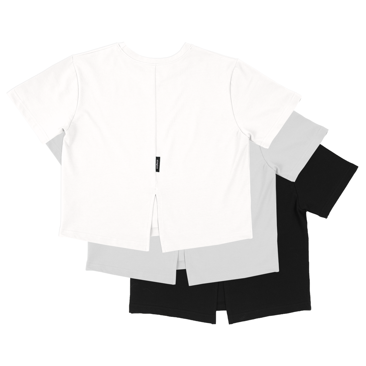 알테그리히(ALLTAGLICH) (Natural)리사이클 슬릿 티셔츠 Recycle Slit T-shirt