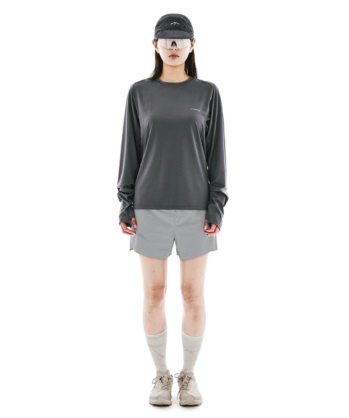 콜드웜(COLDWARM) Terra Performance Shorts (Grey) -Women-