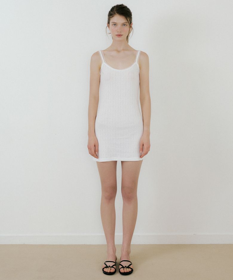 Lace Sleeveless Dress_2Color