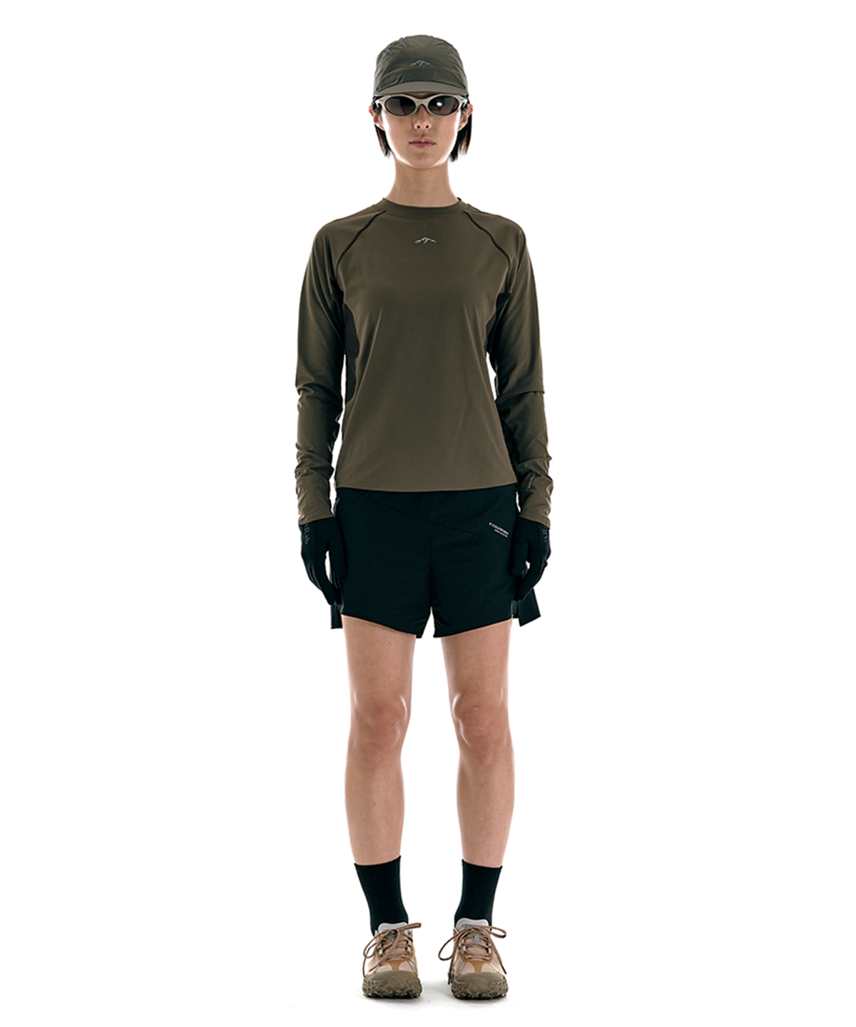 콜드웜(COLDWARM) Terra Performance Shorts (Black) -Women-