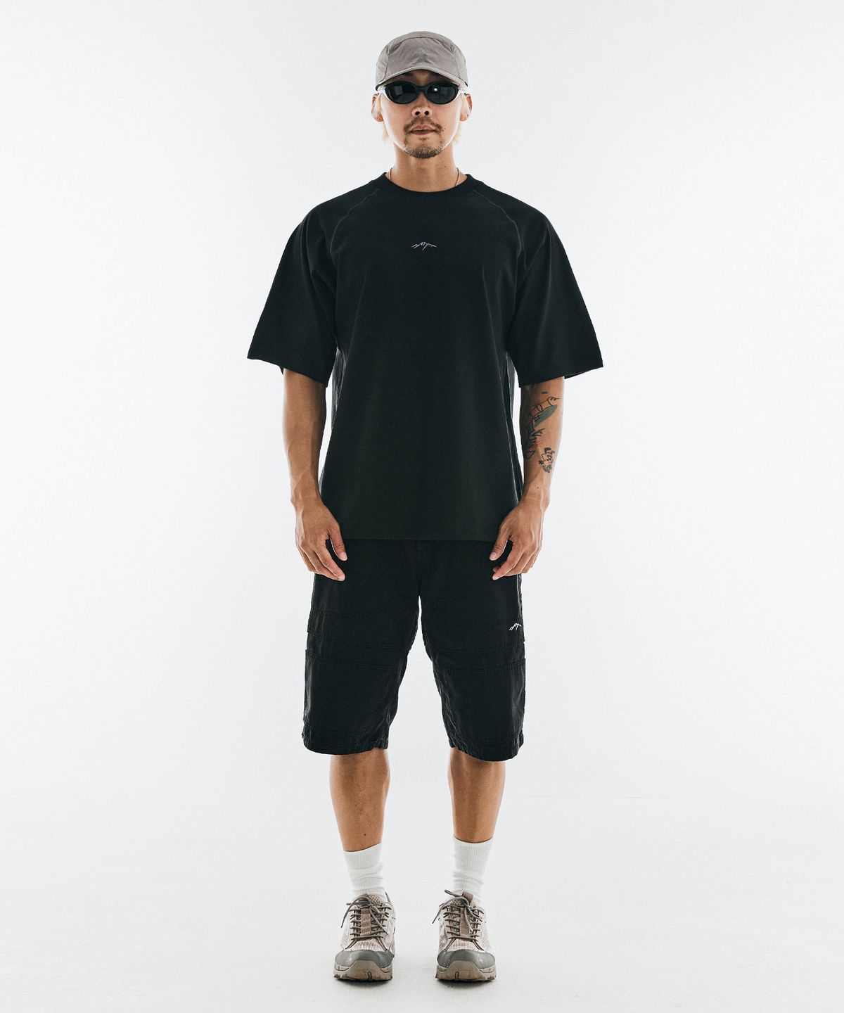 콜드웜(COLDWARM) Double Knee Field Shorts (Black)
