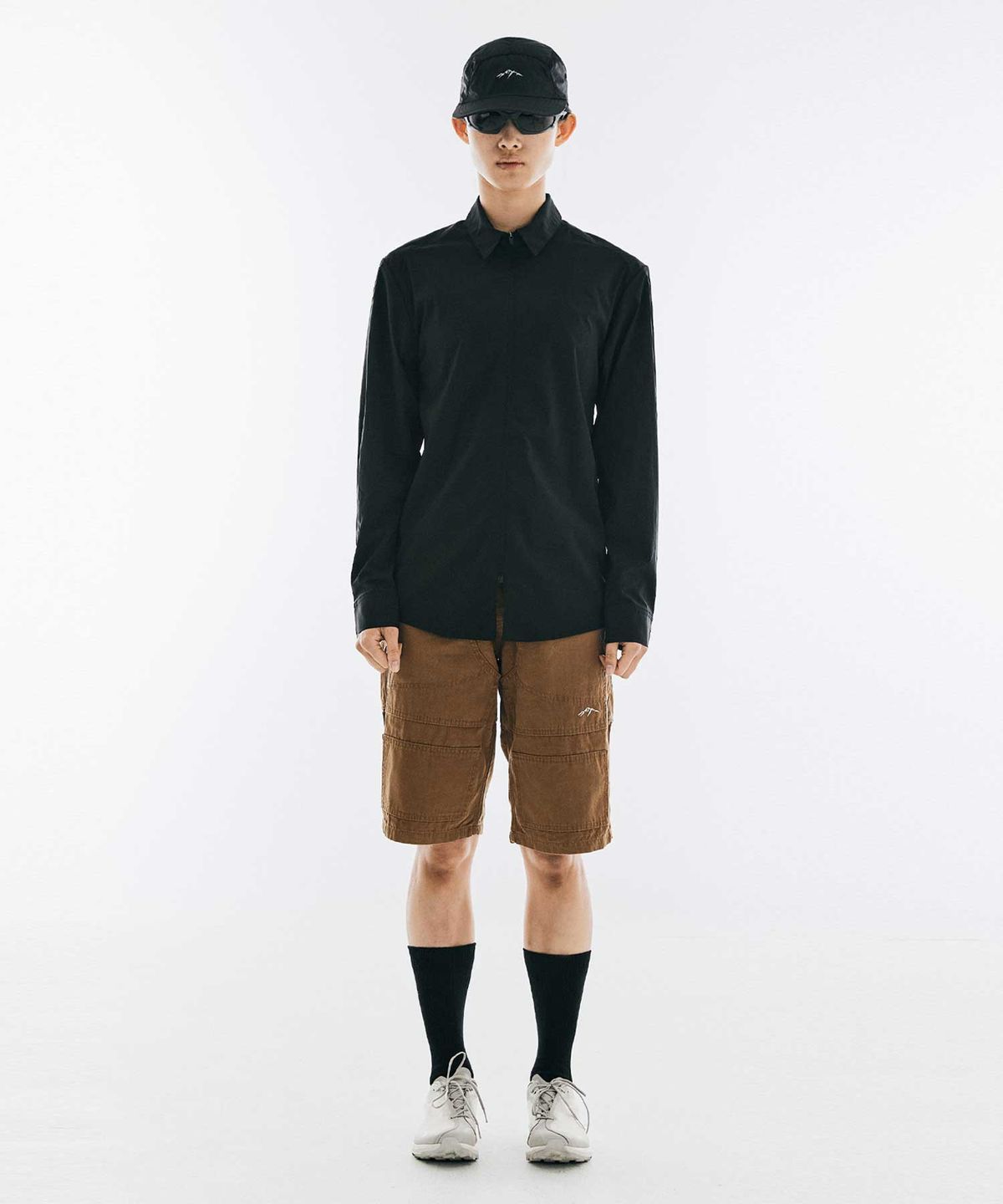 콜드웜(COLDWARM) Double Knee Field Shorts (Camel) -Women-