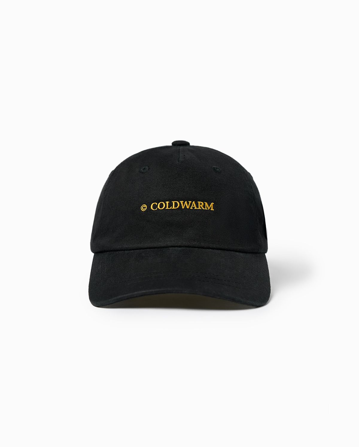 콜드웜(COLDWARM) Logo Ball Cap (Black)