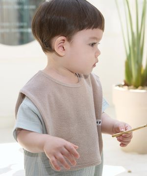 몽몽 테리 멀티 빕 베이지 C2FA3302-BG