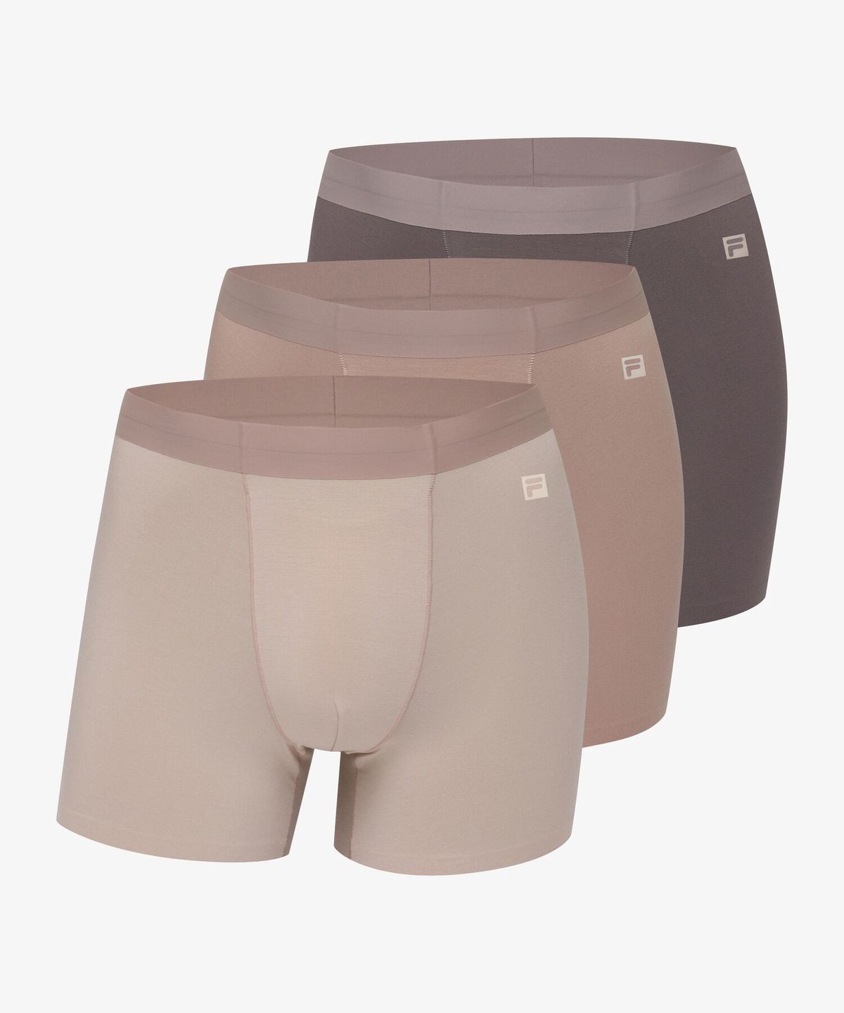 휠라언더웨어(FILA UNDERWEAR) 퓨징 남성 드로즈 3팩 (스킨)