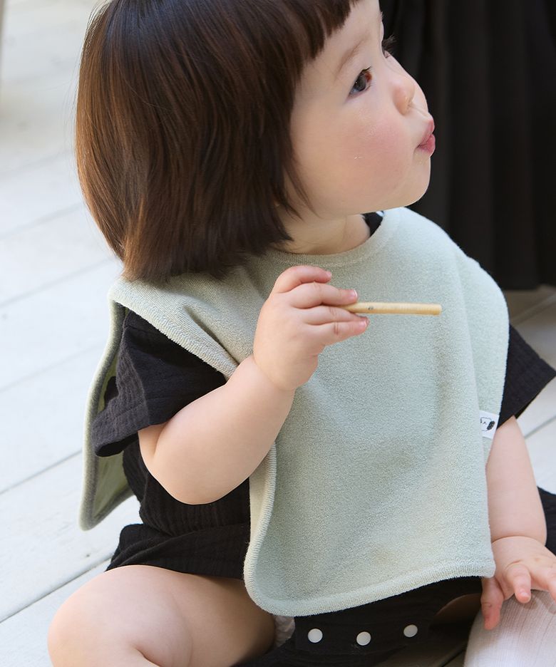 몽몽 테리 멀티 빕 그린 C2FA3302-GR