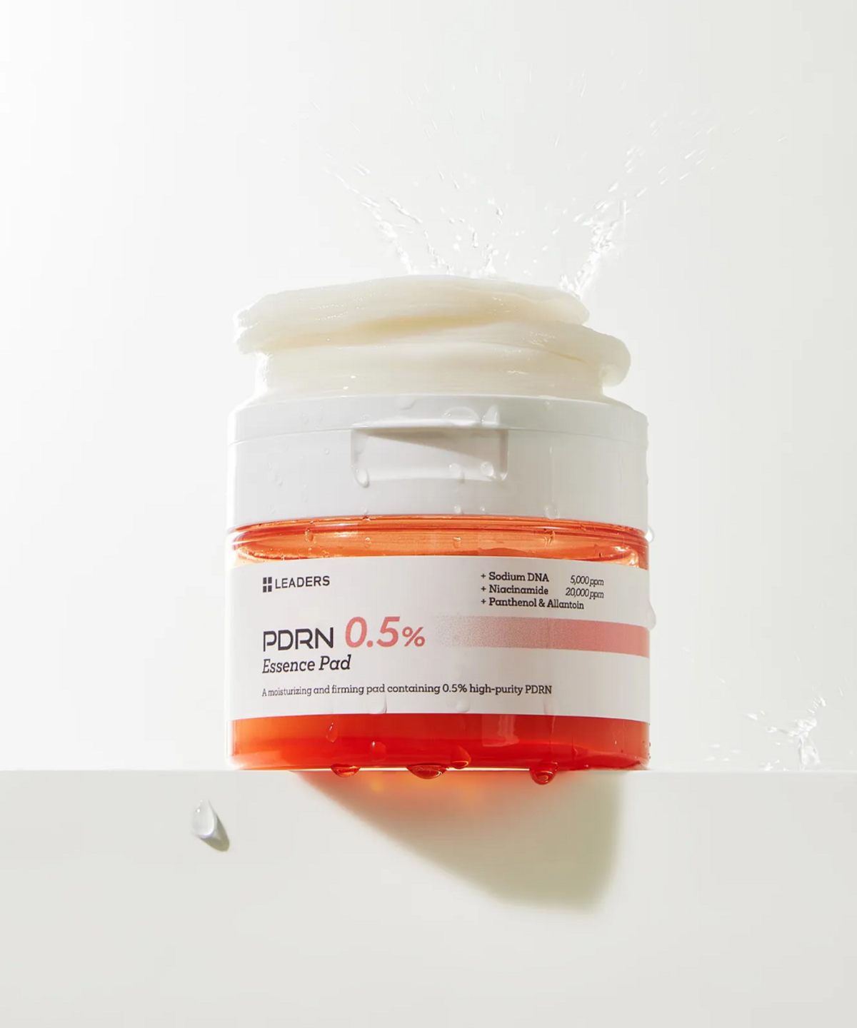 리더스코스메틱(LEADERS COSMETICS) 리더스 PDRN 0.5% 에센스 토너 패드 135ml (70매)