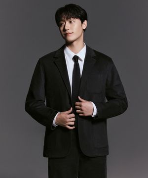 [이도현 PICK] 시티 워커스 몰스킨 블레이저 [다크 그레이]