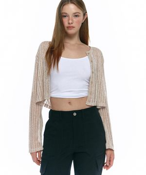 썸머 가디건 베이지