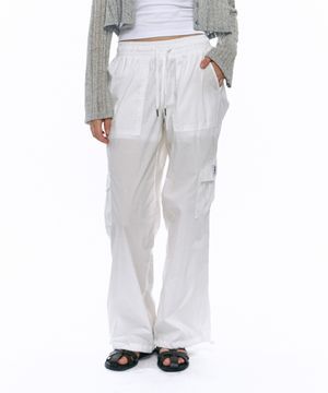틸다 파라슈트 팬츠 화이트