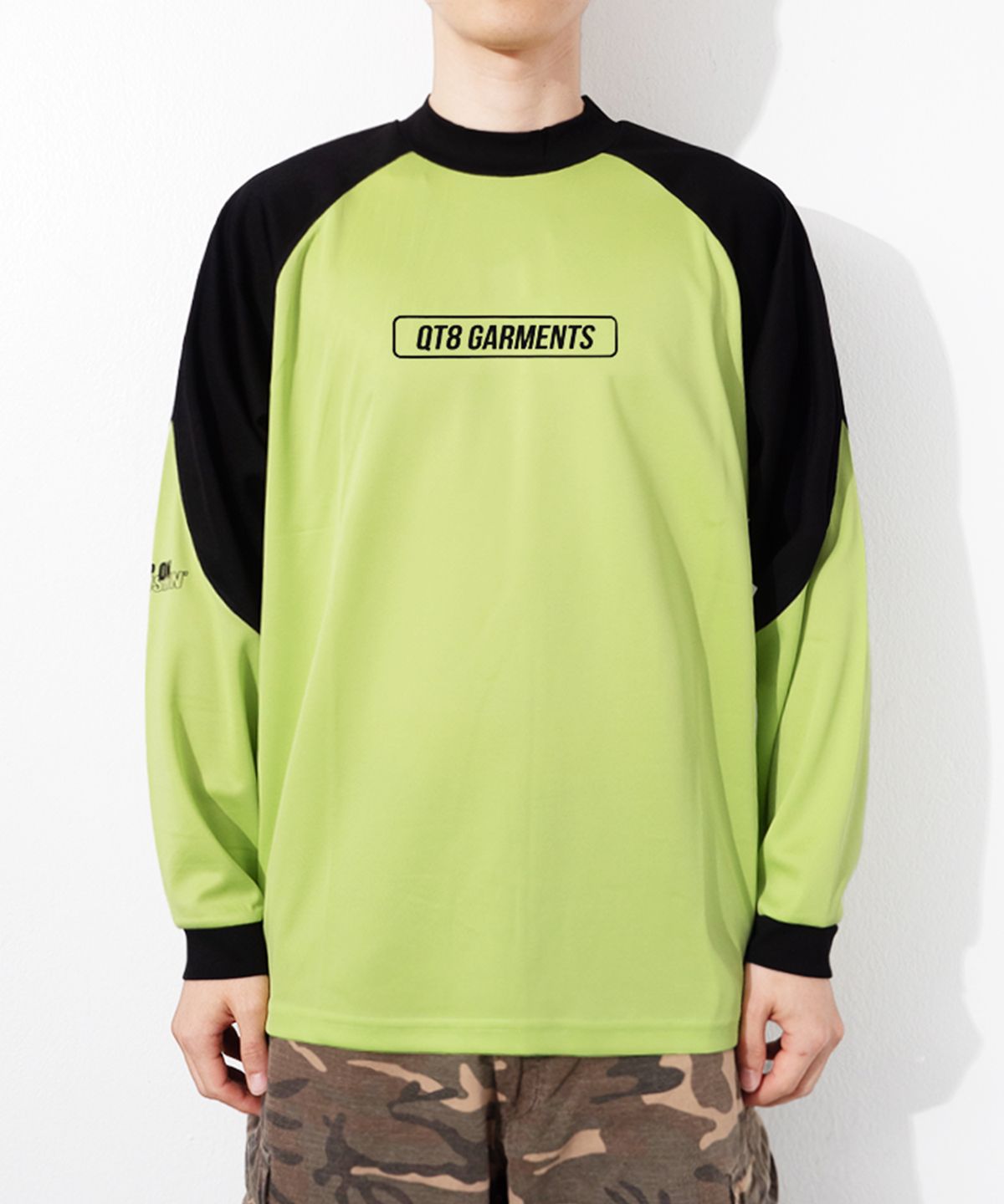 큐티에잇 가먼츠(QT8 GARMENTS) OC Spin Tee (for B-Boys & B-Girls) (Green)