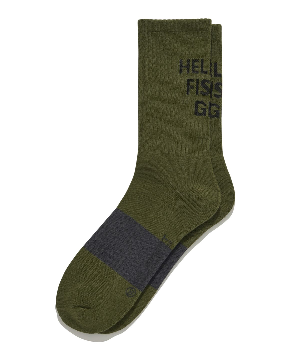 힐리먼트(HELEMENT) [UNI] 필드 컴포트 크루 삭스 (KHAKI)