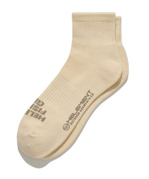 남여공용 테크니컬 스킨 미드 삭스 (IVORY)