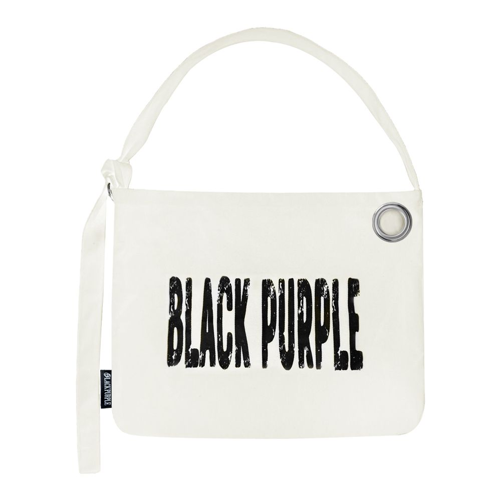 【BLACKPURPLE】25SS★ Mini Canvas Printed Eco Bag Shop Canvas Bags at MUSINSA