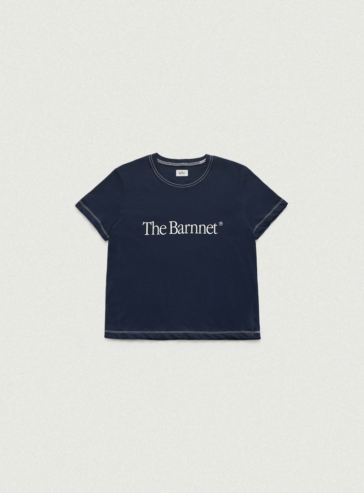 더바넷(THEBARNNET) Logo Palette T-Shirt_Navy