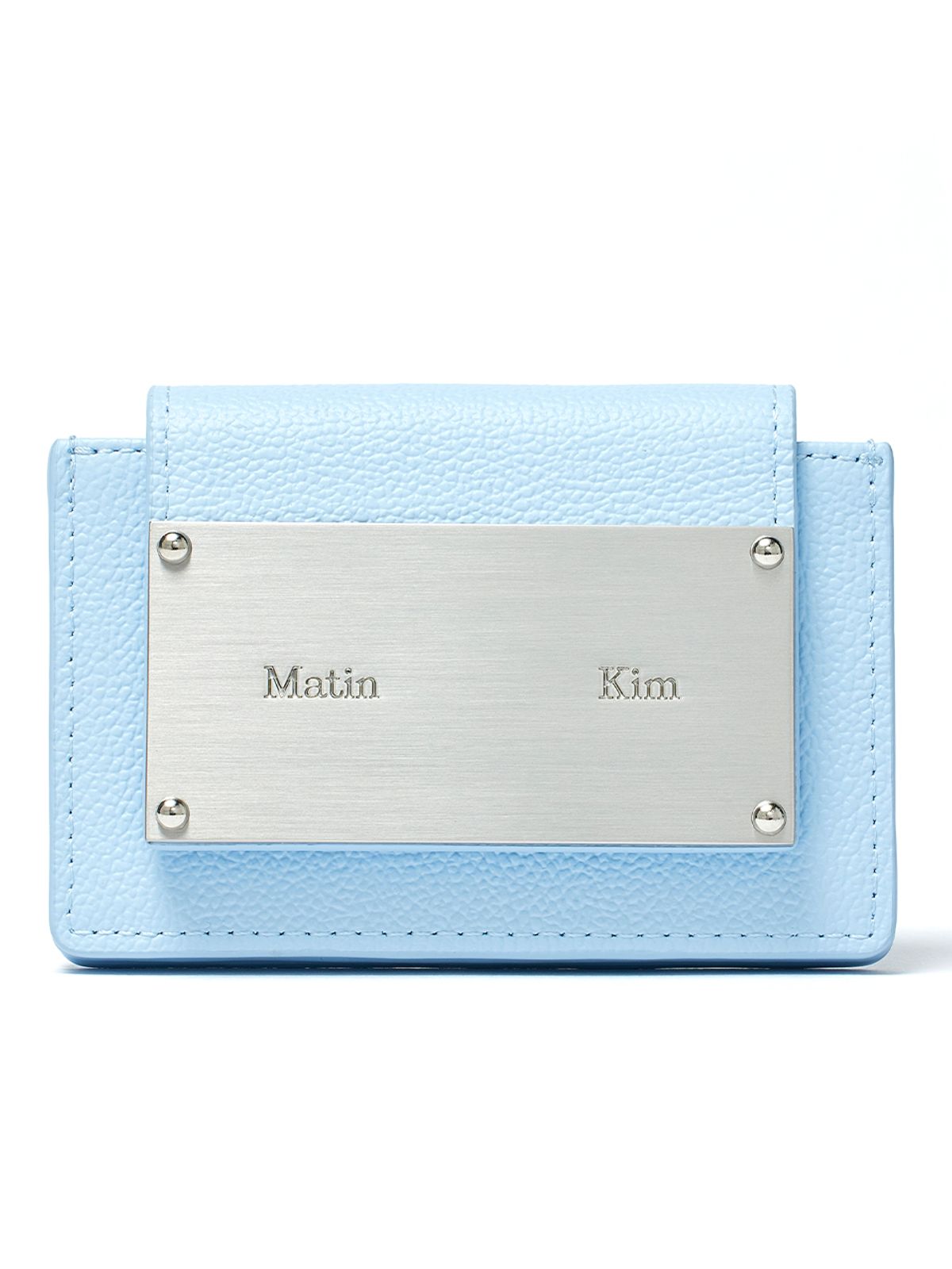 마뗑킴(MATIN KIM) ACCORDION WALLET IN SKY