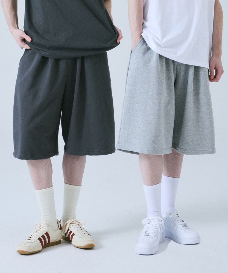 [2PACK] 투턱 와이드핏 버뮤다 팬츠 3COLOR