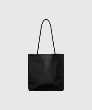 LINE LEATHER BAG_BLACK