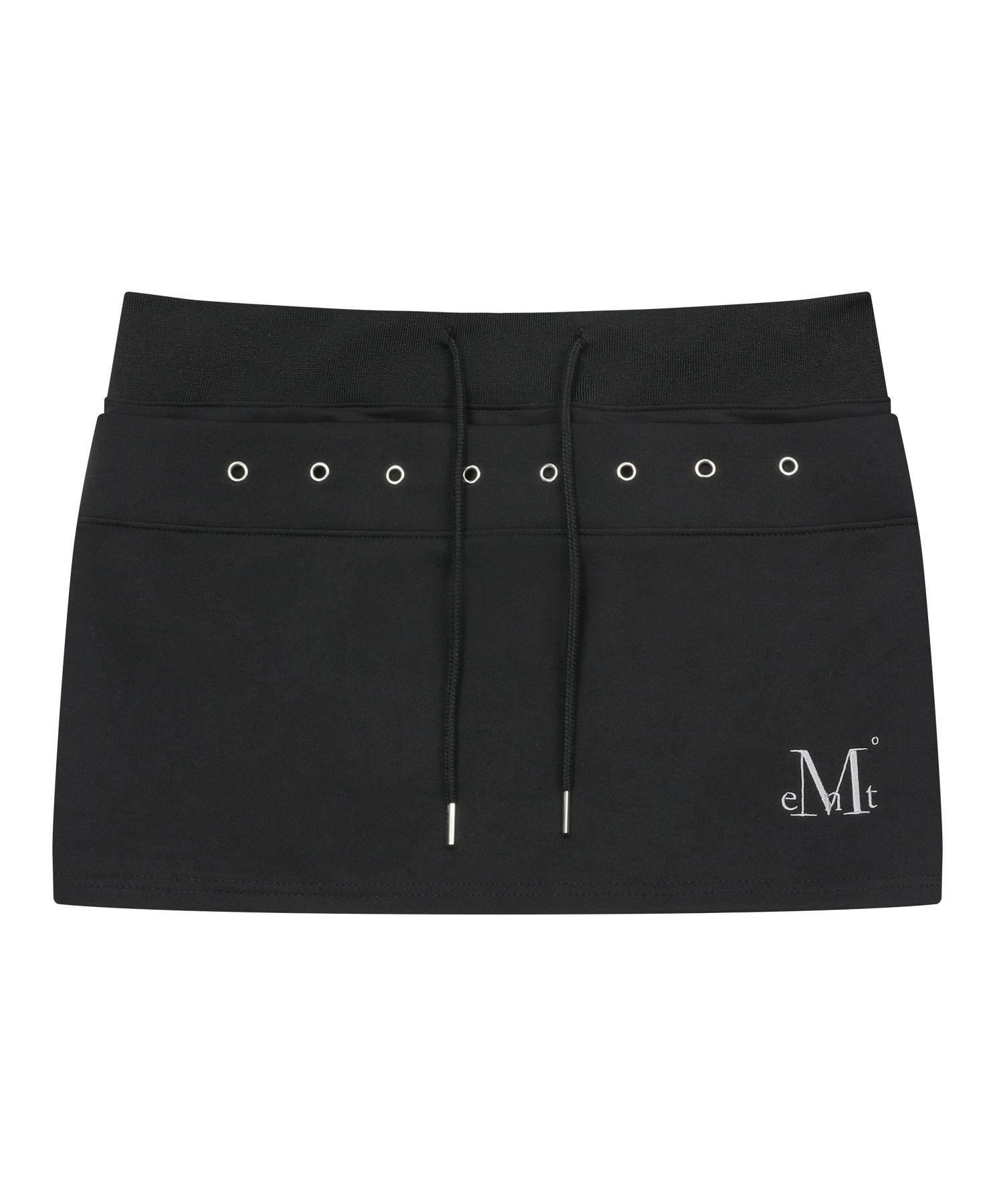 【MUCENT】 STRIA PUNCHING EYELET BANDING MINI SKIRT / 追跡付 MUSINSA | MUCENT Stria Punching Eyelet Banding Mini Skirt (2