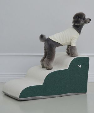 강아지 계단 3단커브 스텝