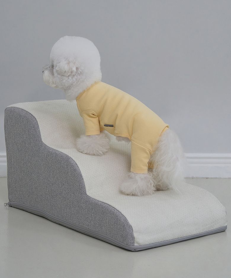강아지 계단 3단커브 스텝