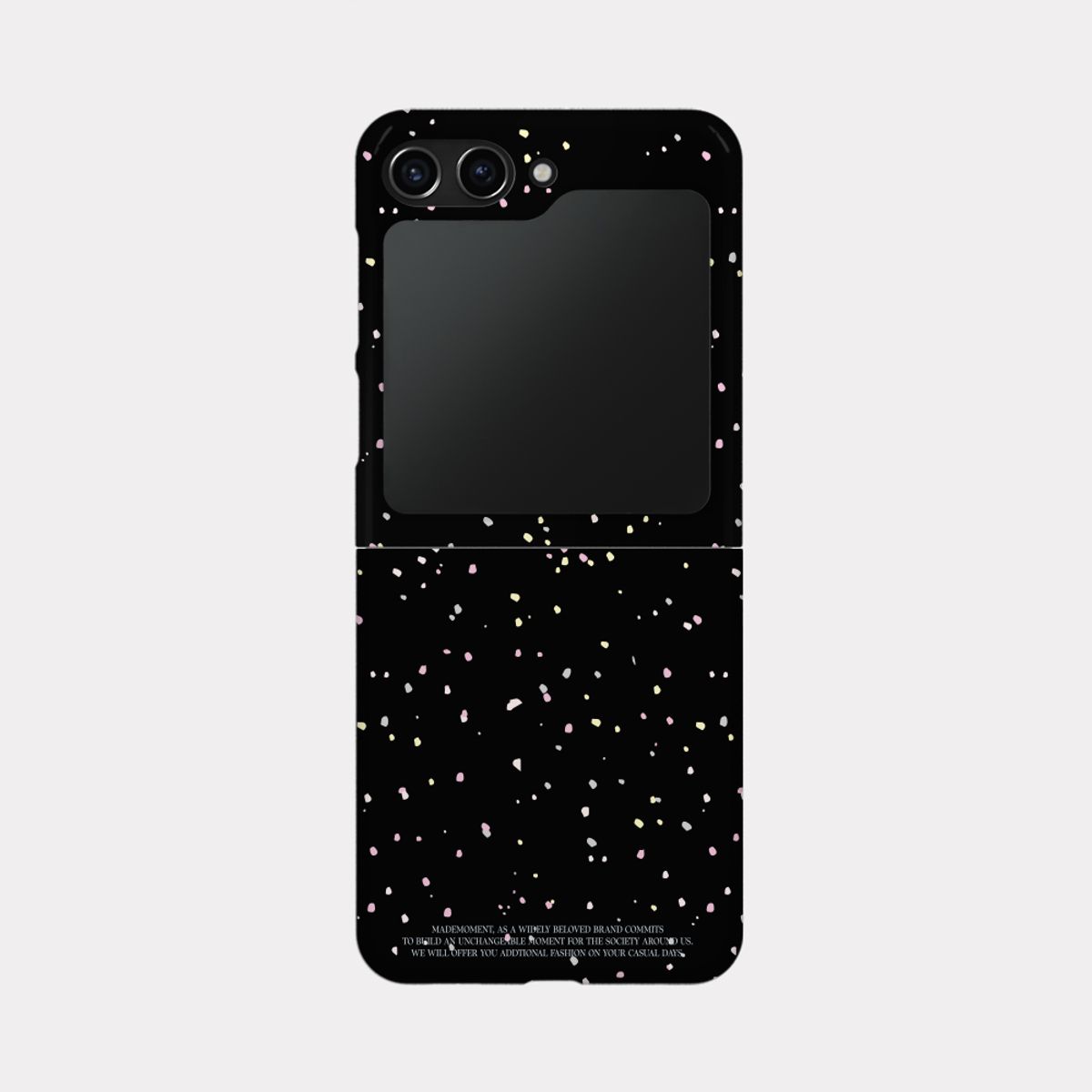 메이드모먼(MADEMOMENT) pastel terrazzo pattern 디자인 [제트플립 하드 폰케이스]