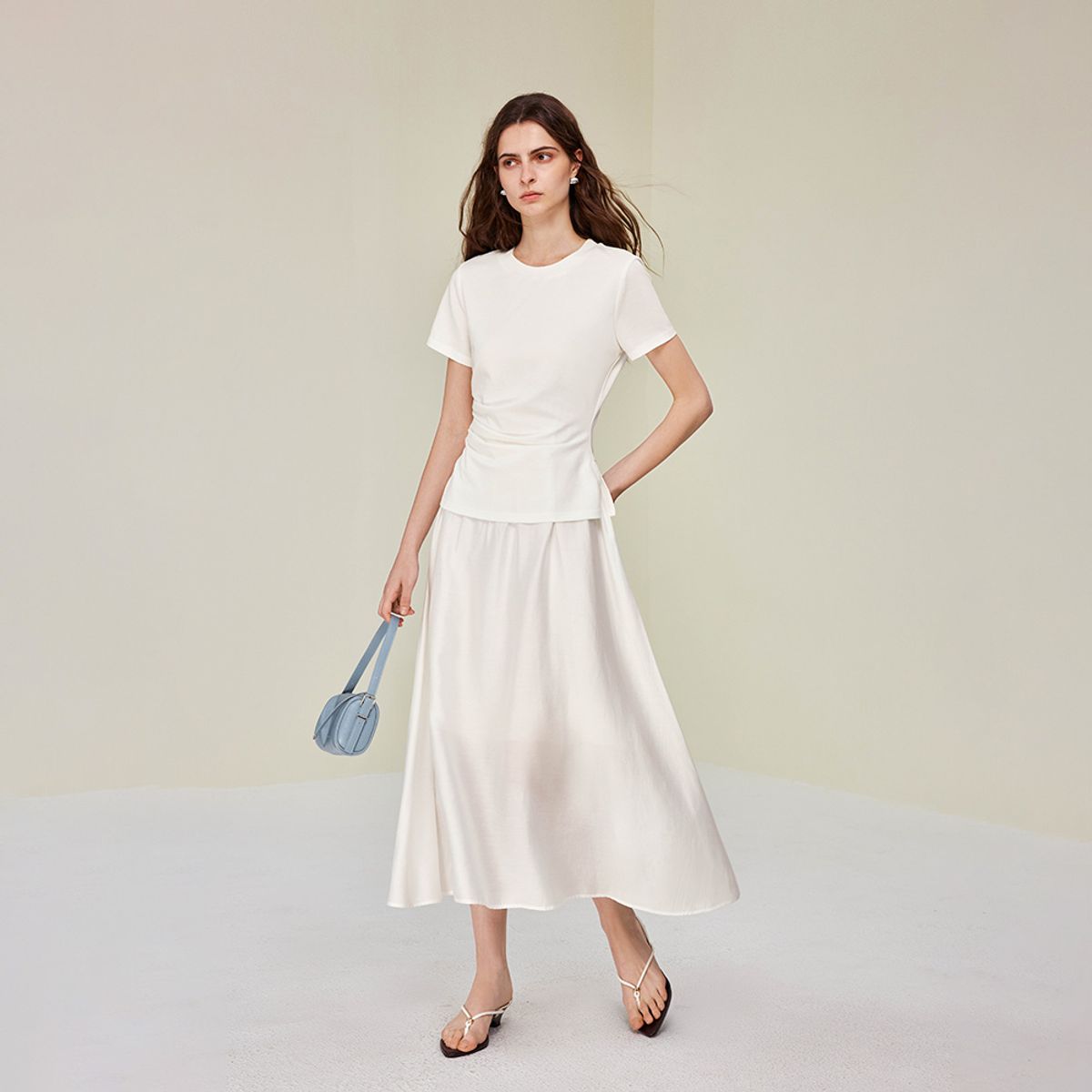 와이와이아이엠(YYIAM) YY_Stitch design sense dress_2color