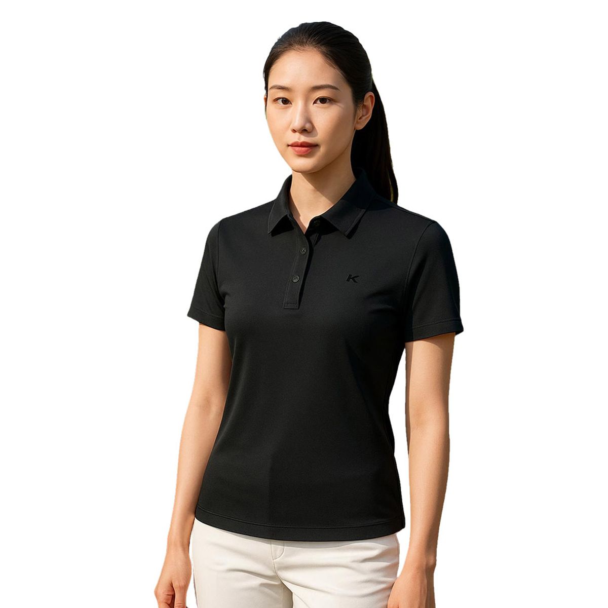 콜핑(KOLPING) 여성 여름 냉감 카라 쿨링 반팔 티셔츠 제티(여) KWT4903W
