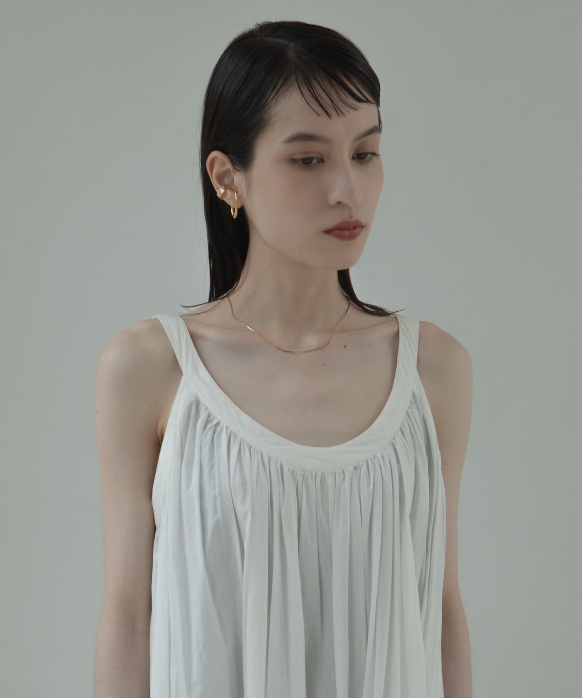 노비스도쿄(NOVICE TOKYO) 슬림 스네이크 체인 목걸이 Thin Snake Chain Necklace [Silver925](2 Size)/ Gold