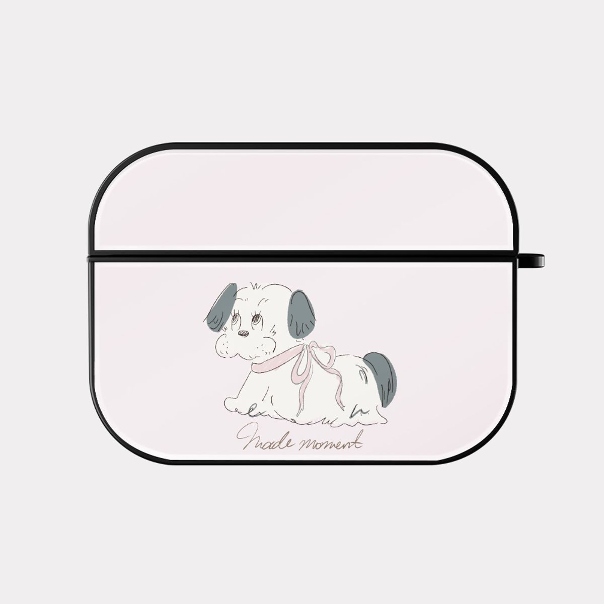메이드모먼(MADEMOMENT) doodle puppy 디자인 [bumper 에어팟케이스 시리즈]
