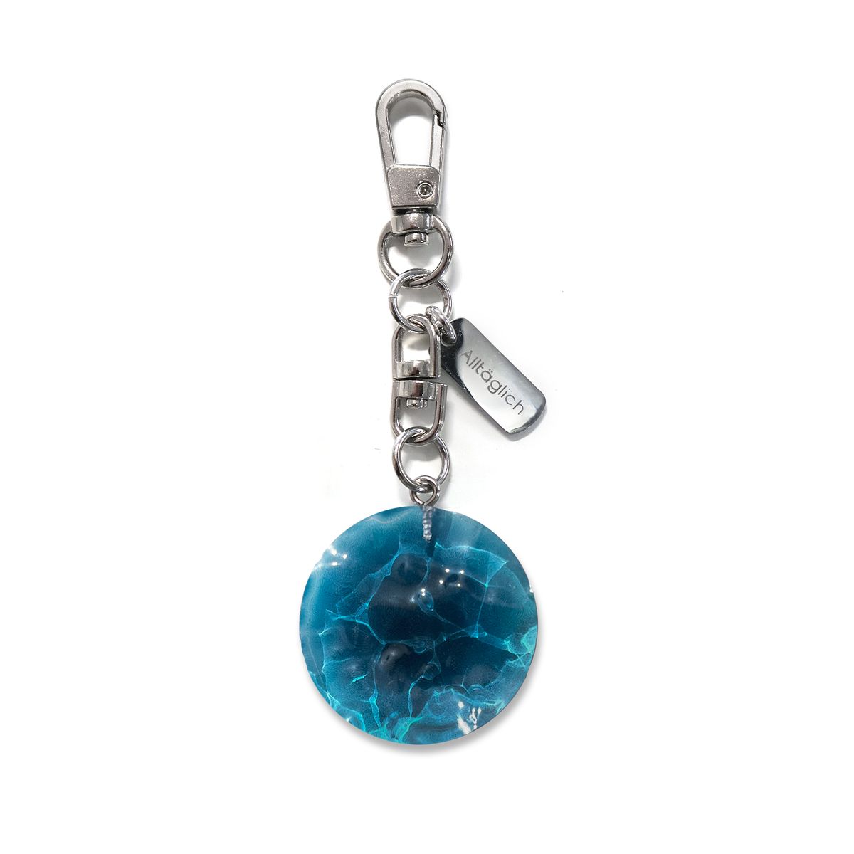 알테그리히(ALLTAGLICH) 블루홀 키링 Blue hole diving keyring (hand made)