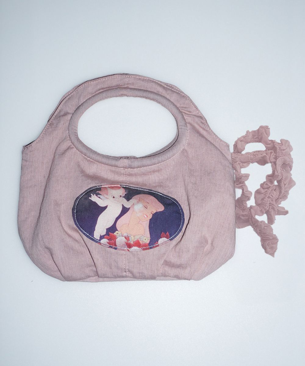 [Sculptor X Fantasia] Tail Mini Bag Dusty Pink