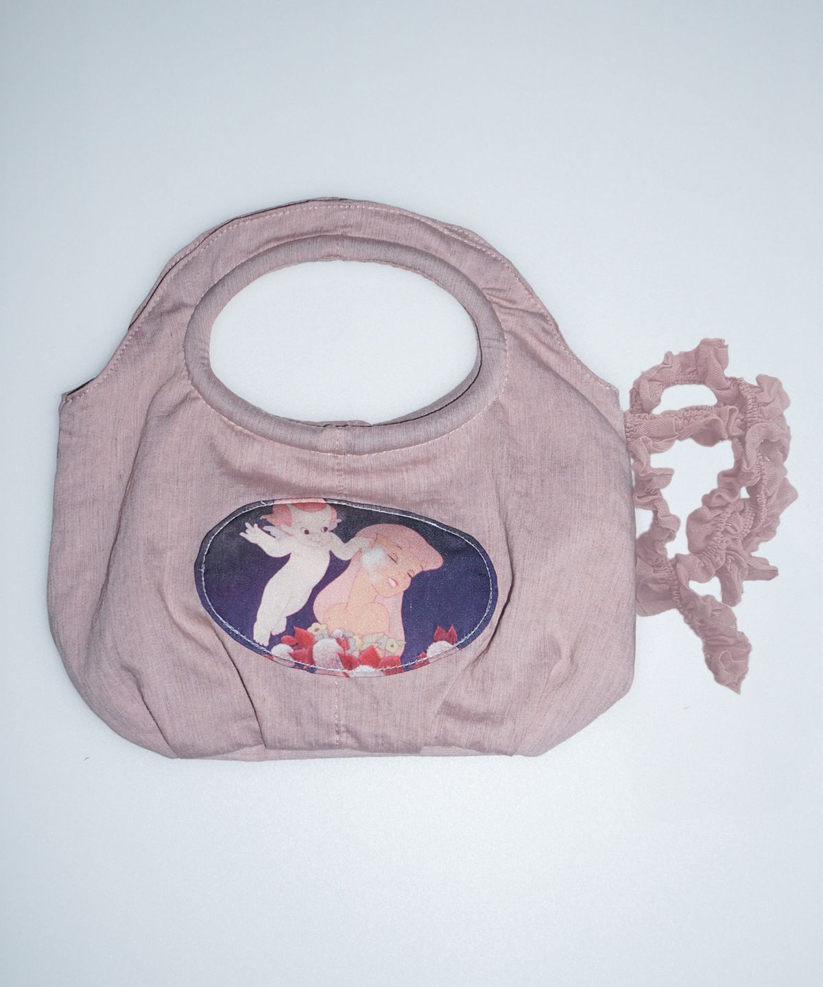 스컬프터(SCULPTOR) [Sculptor X Fantasia] Tail Mini Bag Dusty Pink
