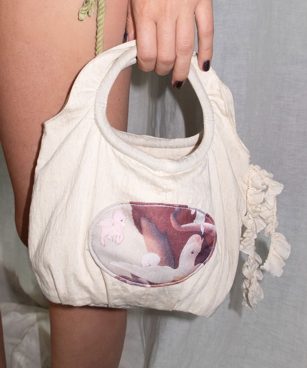 [Sculptor X Fantasia] Tail Mini Bag Raw