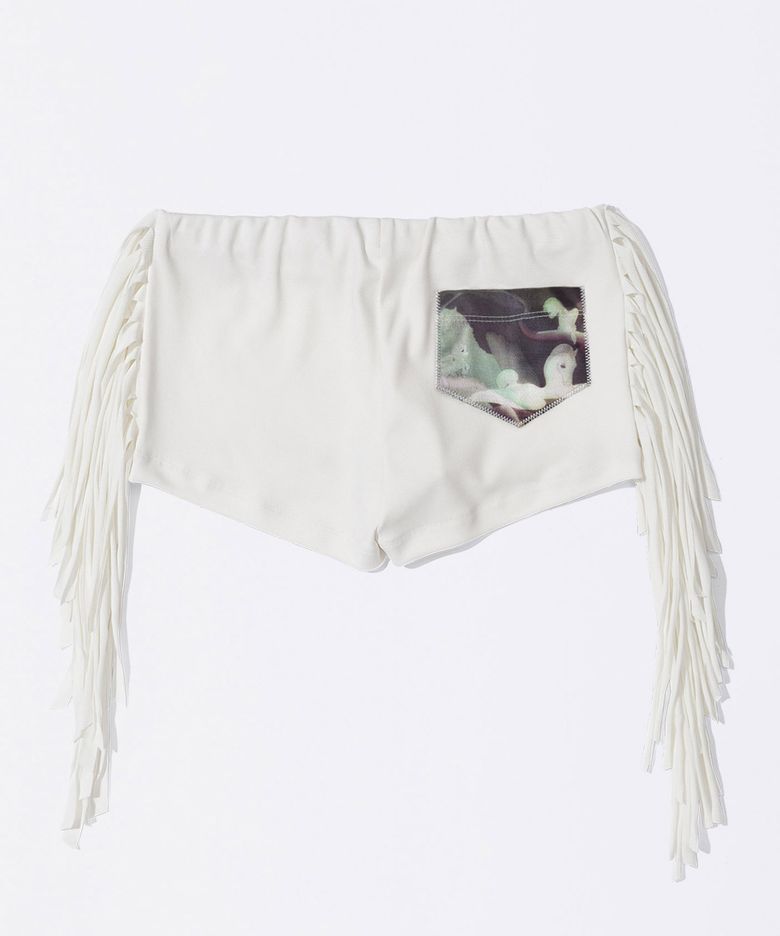 [Sculptor X Fantasia] Western Shorts White
