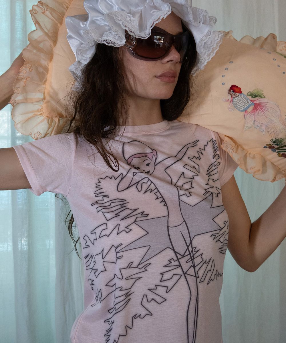 [Sculptor X Fantasia] Fairy Tee Pale Pink