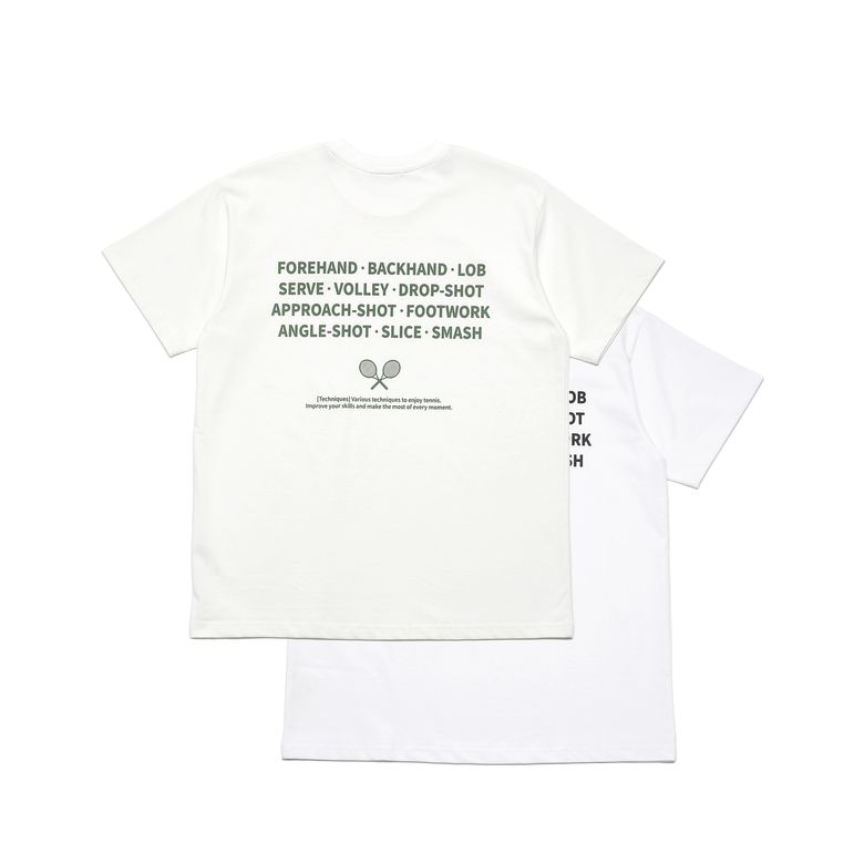 테니스 테크닉 티셔츠 Tennis Technique T-shirt