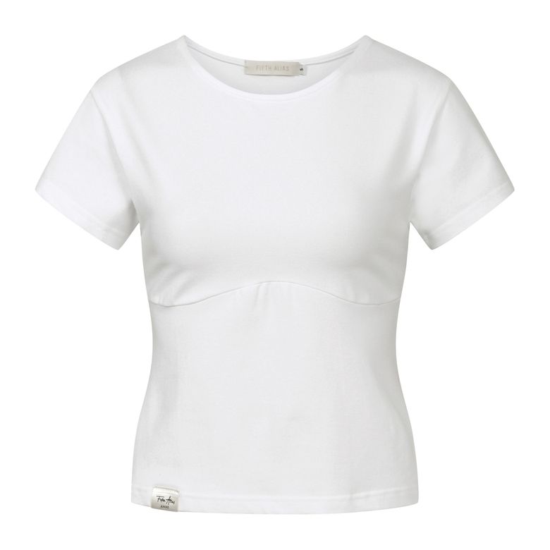 (코튼 모달) Soft line t-shirt White
