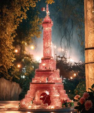 파리에펠탑1314피스 나노 블록